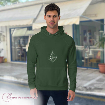 Serpent Animal Spirit Hoodie for Men made of Eco-conscious materials