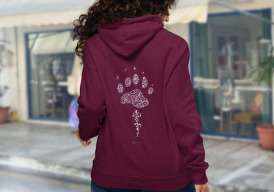 Bear Animal Spirit Hoodie - Conscious & Sustainable Fashion for Women - My Tiny Sanctuary