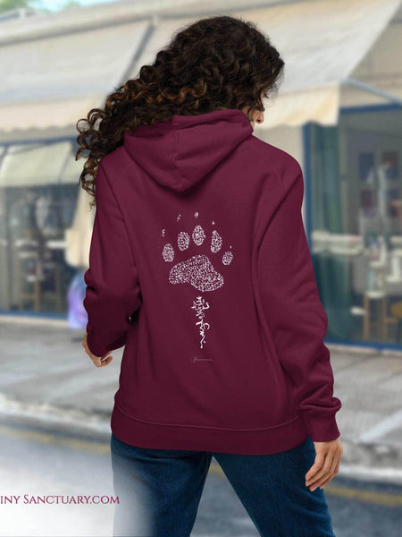 Bear Animal Spirit Hoodie - Conscious & Sustainable Fashion for Women - My Tiny Sanctuary