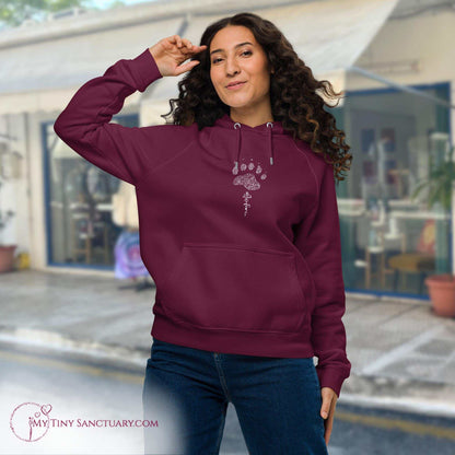 Bear Animal Spirit Hoodie for Women made of Eco-conscious materials