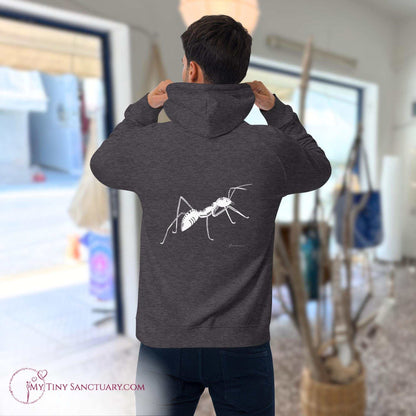 Ant Animal Spirit Hoodie for Men made of Eco-conscious materials