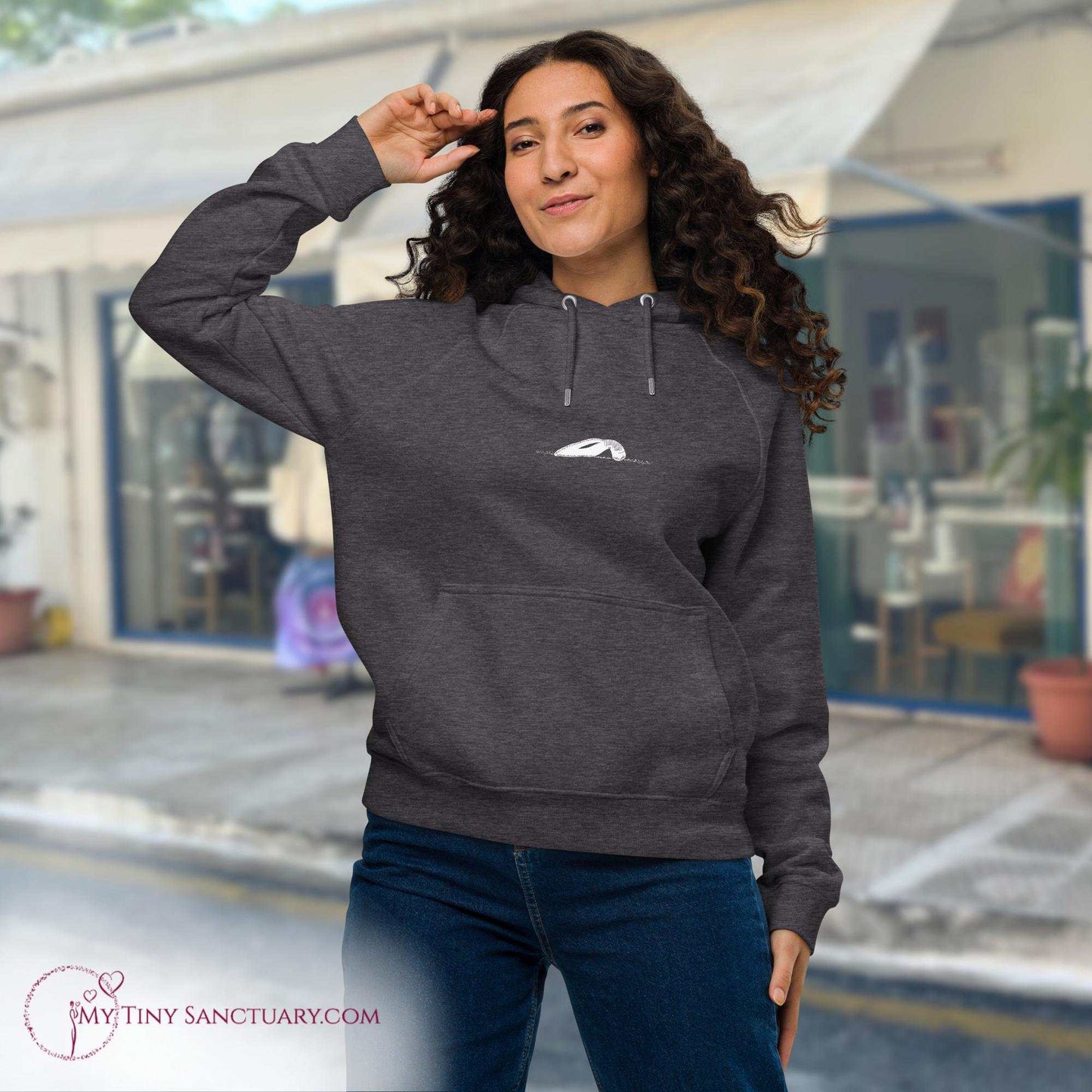 Leech Animal Spirit Hoodie for Women made of Eco-conscious materials