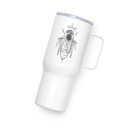 Bee Animal Spirit Travel Mug I Stainless steel I Handle