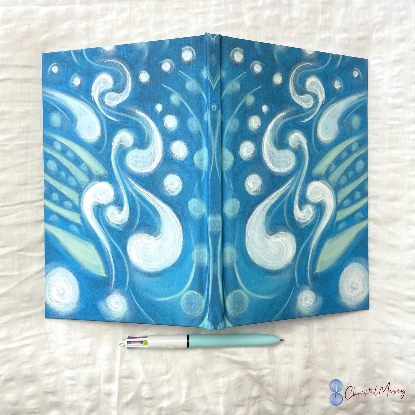 Notebook Trust The Process l Hardcover Journal l 121 Dotted Pages