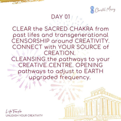 CREATIVITY - Light Language MeditationsUNLEASH YOUR CREATIVITY - Light Language Meditations