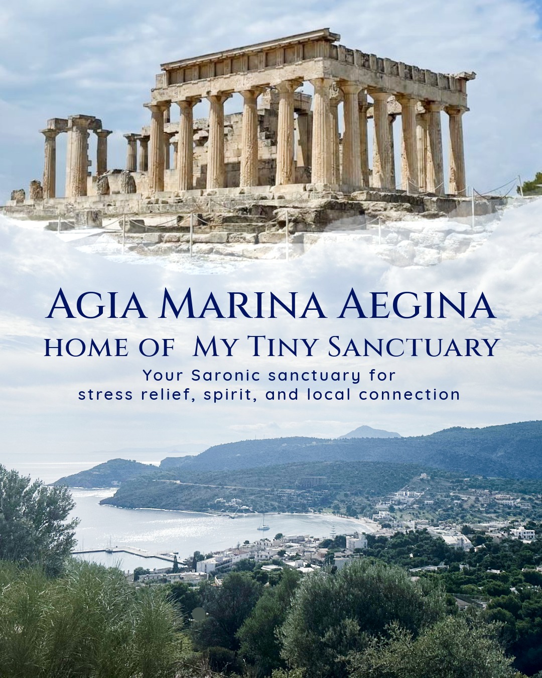 Agia Marina Aegina, Home of My Tiny Sanctuary