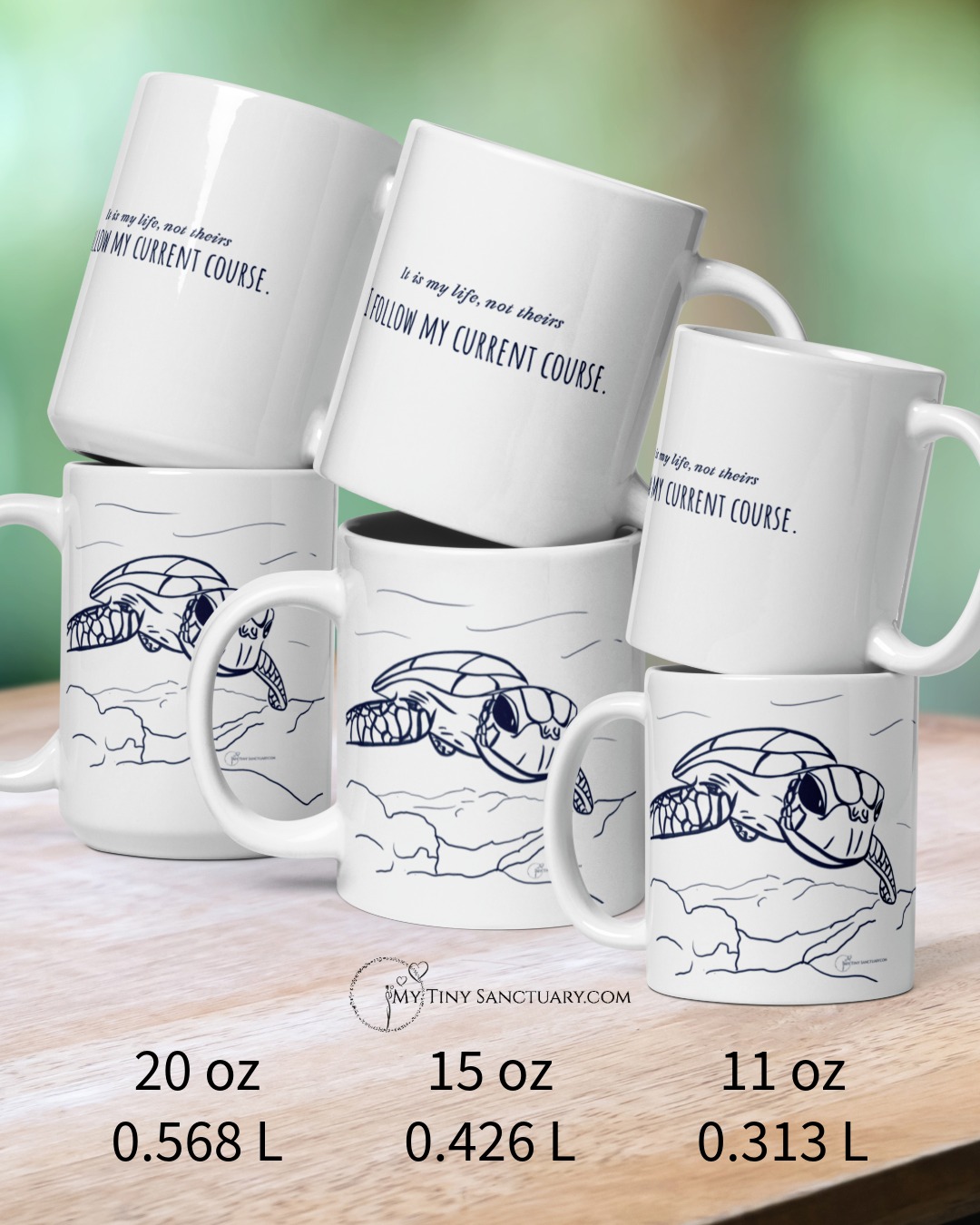 Turtle Spirit Mug - Motivational Mug
