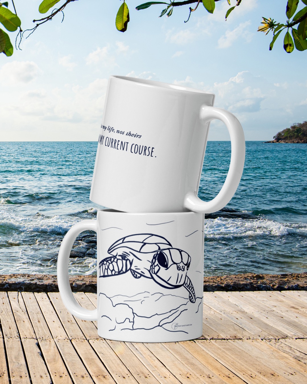 Turtle Spirit Mug - Motivational Mug - 11oz