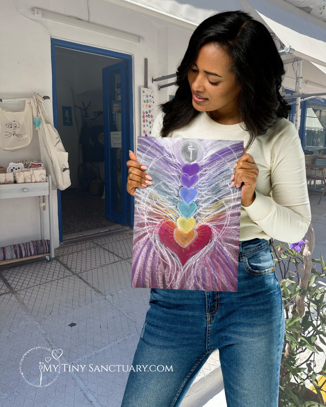 Follow your Heartbeats – Heart-Centred Chakra Poster | Art Print for Energetic Harmony - Image 4