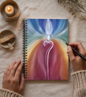 OM Chakra Notebook – Joy Compass Journal | A5 Notebooks for Meditation and Alignment