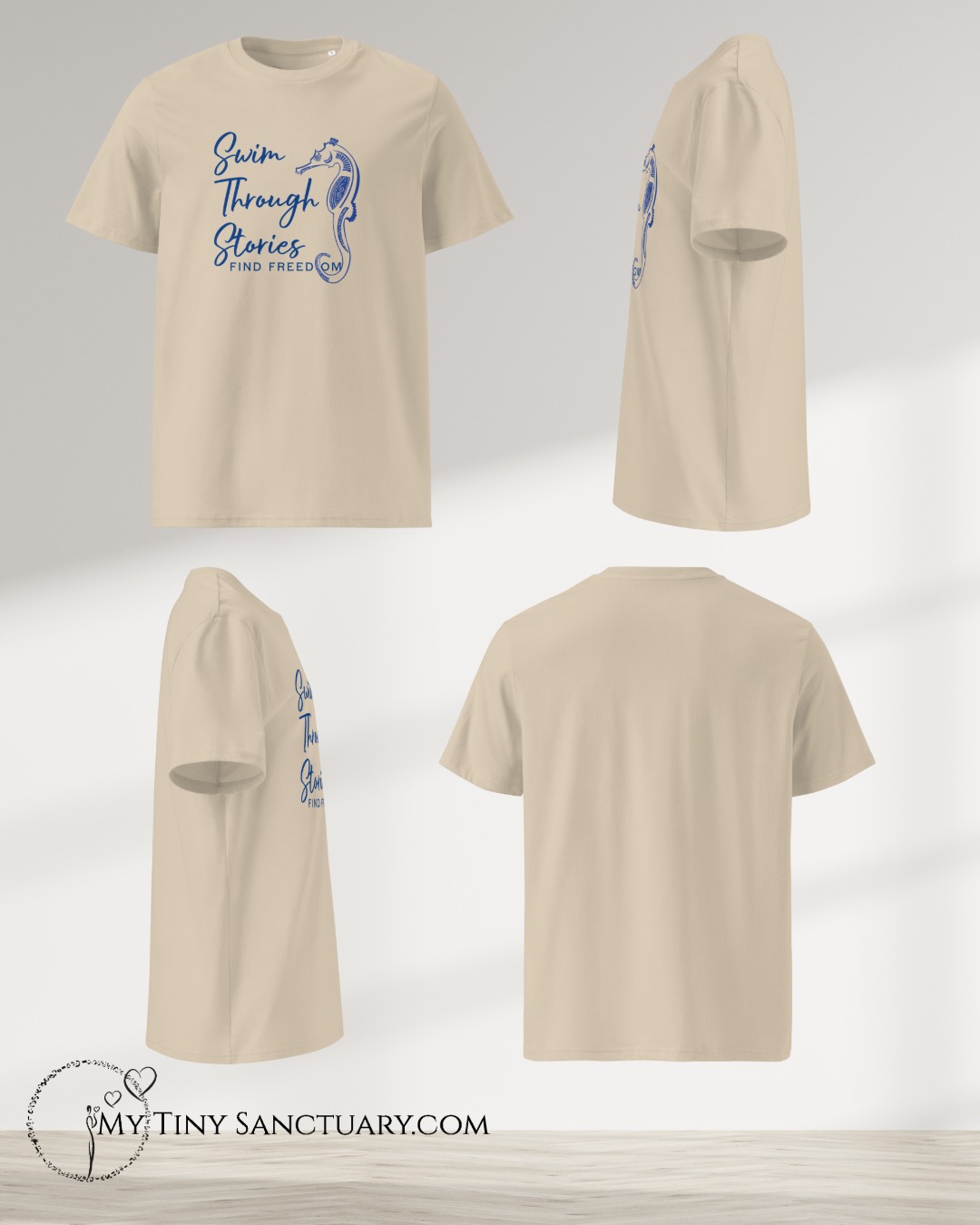 Seahorse Spirit Unisex Organic Cotton T-Shirt