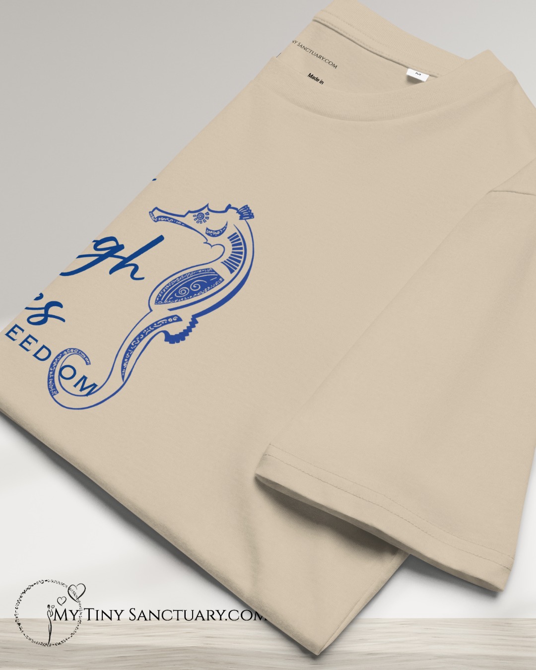 Seahorse Spirit Unisex Organic Cotton T-Shirt