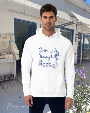 Seahorse Unisex Organic Cotton Hoodie