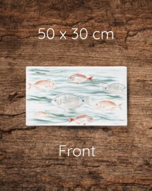Aegean Fishes – Mediterranean Light Decorative Cushion Case Only