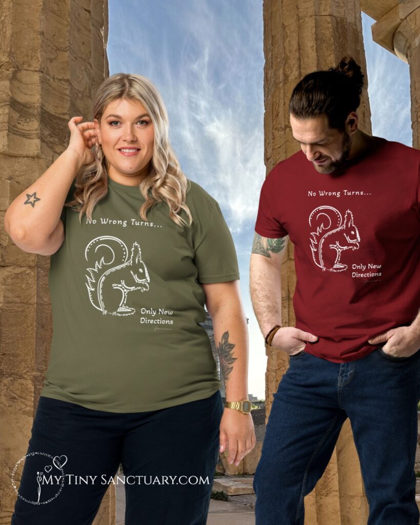 Squirrel Spirit Organic T-Shirt | Unisex
