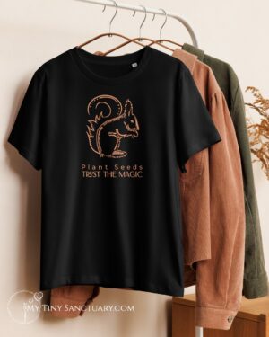 Squirrel Spirit Women T-Shirt | Organic