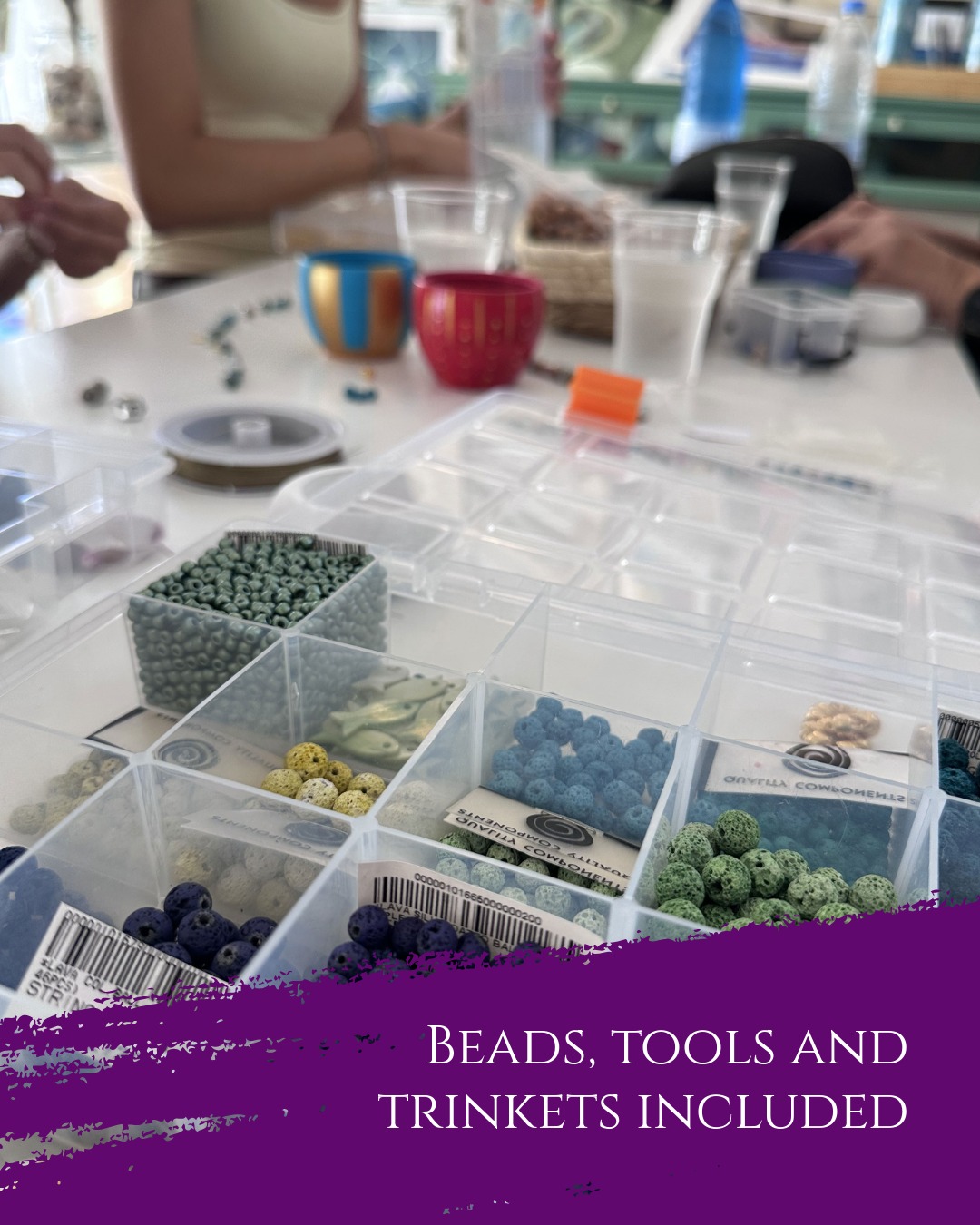 The Empowering Artisan-6-Beads and trinkets provided